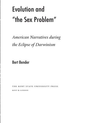 cover image of Evolution and 'the Sex Problem'
